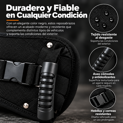 Cinturón de agarre para moto con asas