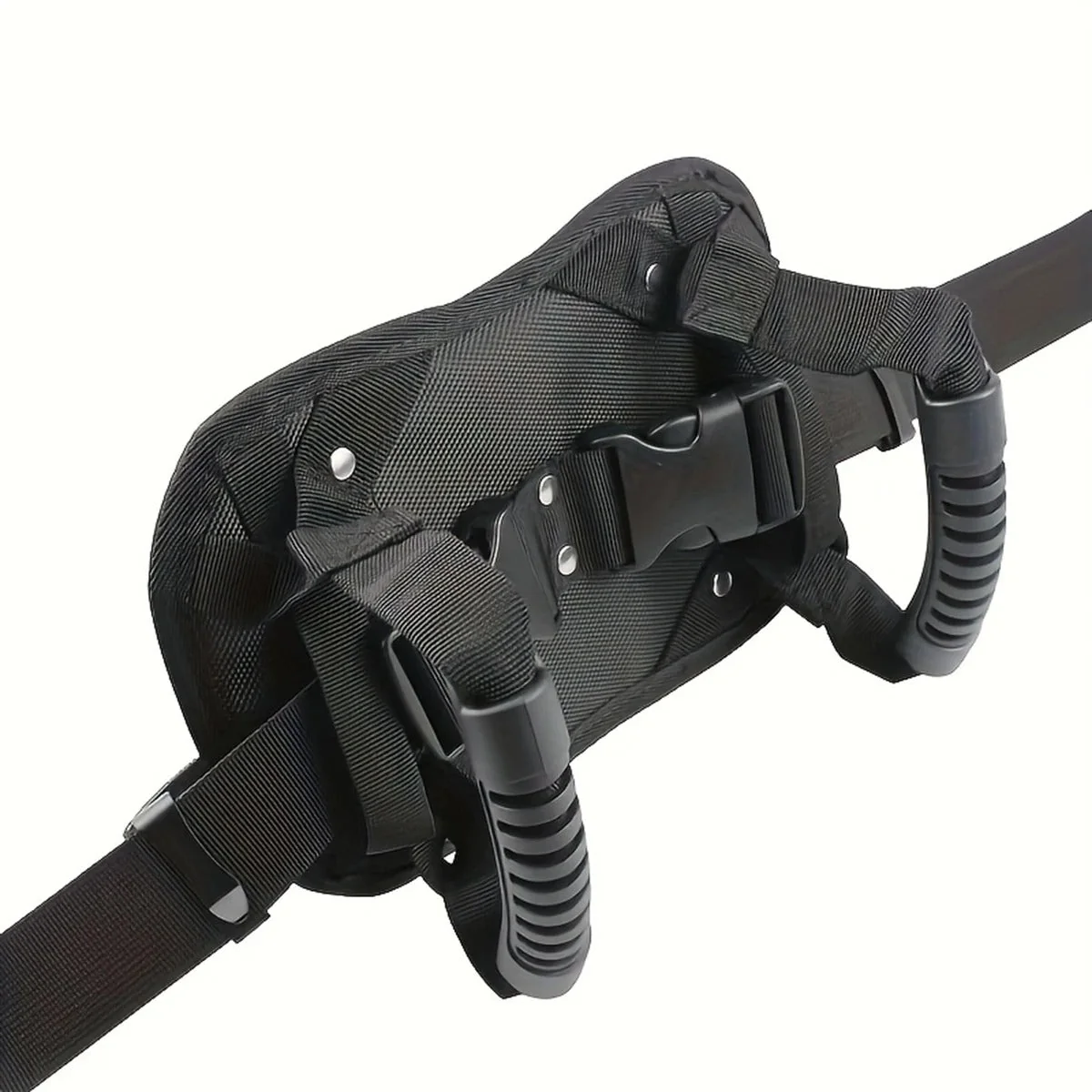 Cinturón de agarre para moto con asas